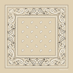 Bandana Beige D01