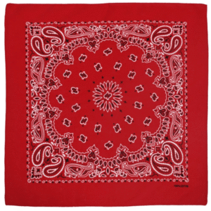 Bandana Red D02