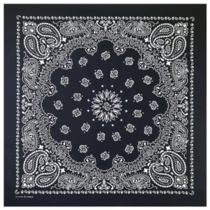 Oversize 70cm Paisley Cotton Bandana Scarf 0810