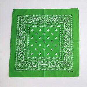 Bandana light green D01