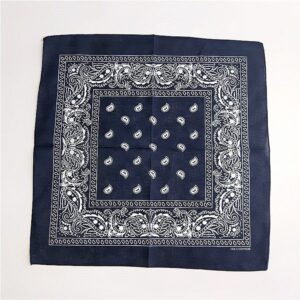 Bandana navy blue D01