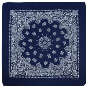 Bandana Navy Blue D02