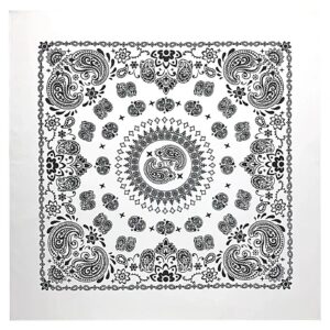 Bandana cotton White design 13