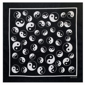 🌀 Tai Chi (Yin-Yang) Bandana – Balance in Every Thread 🌀